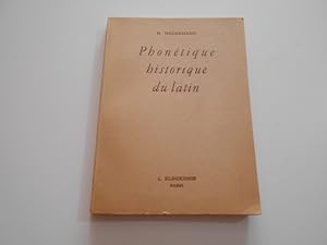 Image du vendeur pour Prcis de phontique historique du latin. QUATRIME DITION REVUE ET AUGMENTE mis en vente par Librera Camino Bulnes