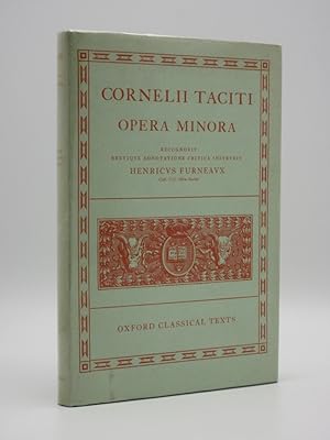 Immagine del venditore per Cornelii Taciti: Opera Minora venduto da Tarrington Books