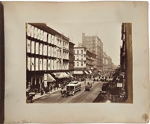 [ALBUM CONTAINING 154 ALBUMEN PHOTOGRAPHS OF CHICAGO BY A NOTED PHOTOGRAPHER, INCLUDING IMPORTANT...