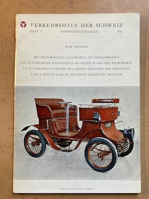 Die historischen Automobile im Verkehrshaus.