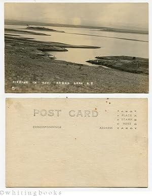 Fishing in the Orman Lake, South Dakota circa 1920s [Belle Fourche Reservoir]