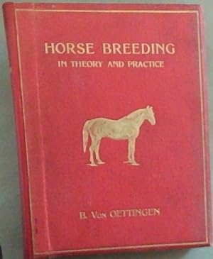 Image du vendeur pour Horse Breeding in Theory and Practice mis en vente par Chapter 1