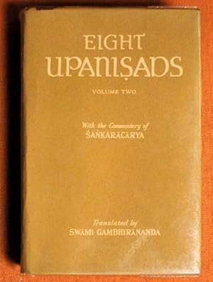 Seller image for Eight Upanishads: Volume Two (With the Commentary of Sankaracarya) for sale by GuthrieBooks