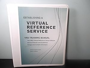 Seller image for Establishing a Virtual Reference Service; VRD Training Manual for sale by Eastburn Books