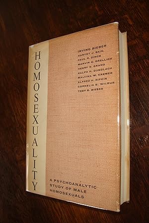 Seller image for Homosexuality (first printing) A Psychoanalytic Study of Male Homosexuals : 206 men answer probing questions from a panel of psychoanalysts for sale by Medium Rare Books