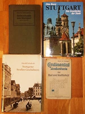 Heimatkunde von Stuttgart, Stuttgart. Die Geschichte der Stadt, Stuttgarter Straßen-Geschichten, ...