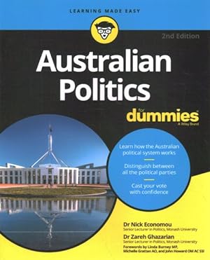 Imagen del vendedor de Australian Politics for Dummies a la venta por GreatBookPrices