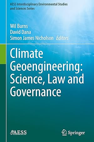 Image du vendeur pour Climate Geoengineering: Law and Governance mis en vente par moluna