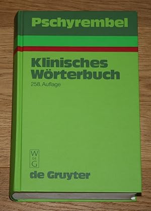 Bild des Verkufers fr Pschyrembel Klinisches Wrterbuch. zum Verkauf von Antiquariat Gallenberger