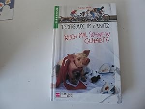 Bild des Verkufers fr Tierfreunde im Einsatz - Noch mal Schwein gehabt? Band 2. Tierbuch fr Lesealter ab 8 Jahren. Hardcover zum Verkauf von Deichkieker Bcherkiste