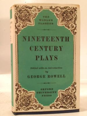 Seller image for Nineteenth Century Plays for sale by World of Rare Books