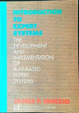 Imagen del vendedor de Introduction to Expert Systems a la venta por Librodifaccia