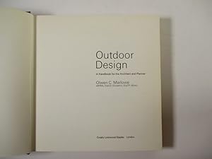 Seller image for Outdoor Design. A Handbook for the Architect and Planner. for sale by Antiquariat Bookfarm