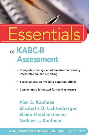 Bild des Verkufers fr KABC-II Essentials zum Verkauf von moluna