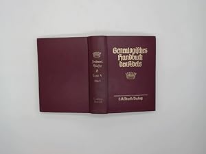 Bild des Verkufers fr Genealogisches Handbuch der freiherrlichen Huser. Freiherrliche Huser A Band V. zum Verkauf von Buchschloss