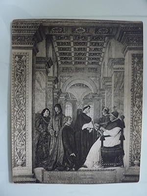 Fotografia "ROMA Pinacoteca Vaticana MELOZZO DA FORLI' Udienza di Sisto IV"