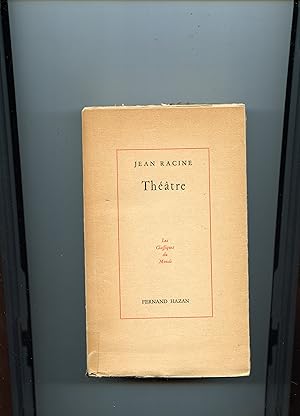 THÉÂTRE . Notes , Notices et VIE DE RACINE par H. DE BOUILLANE DE LACOSTE