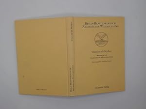 Immagine del venditore per Vitamine als Mythos : Dokumente zur Geschichte der Vitaminforschung. hrsg. von Petra Werner / Berlin-Brandenburgische Akademie der Wissenschaften: Berichte und Abhandlungen / Sonderband ; 3 venduto da Buchschloss