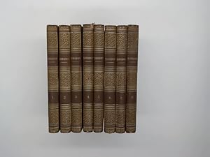 Shakspeares Werke, 8 Bände (= alles), übersetzt von [August Wilhelm von] Schlegel und [Ludwig] Ti...