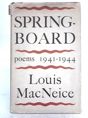 Imagen del vendedor de Springboard Poems 1941-1944 a la venta por World of Rare Books