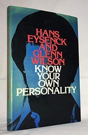 Bild des Verkufers fr Know Your Own Personality zum Verkauf von WeBuyBooks