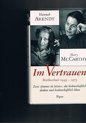 Seller image for Im Vertrauen Briefwechsel 1949-1975 for sale by manufactura