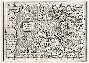 Bild des Verkufers fr Westmorlad: Lancastria etc. zum Verkauf von Altea Antique Maps