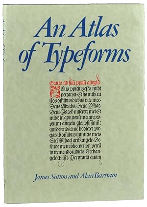 Bild des Verkufers fr An Atlas of Typeforms zum Verkauf von Kenneth Mallory Bookseller ABAA