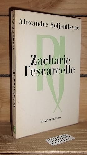Image du vendeur pour ZACHARIE L'ESCARCELLE - Et Autres Récits mis en vente par Planet'book