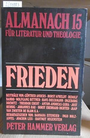 Bild des Verkufers fr Frieden. zum Verkauf von Versandantiquariat Trffelschwein