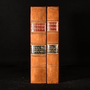 Bild des Verkufers fr Thesaurus Linguae Latinae Compendiarius: or, a Compendious Dictionary of the Latin Tongue: Designed for the Use of the British Nations: in Three Parts. zum Verkauf von Rooke Books PBFA