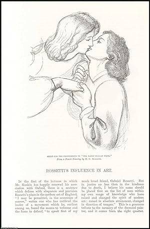 Seller image for Rossetti's Influence in Art. An original article from the English Illustrated Magazine, 1884. for sale by Cosmo Books