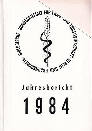 Jahresberichte 1984