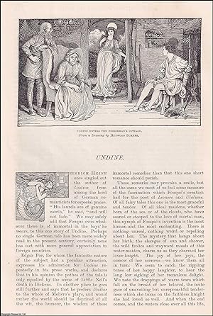 Seller image for Undine; Friedrich de la Motte Fouque. An original article from the English Illustrated Magazine, 1887. for sale by Cosmo Books