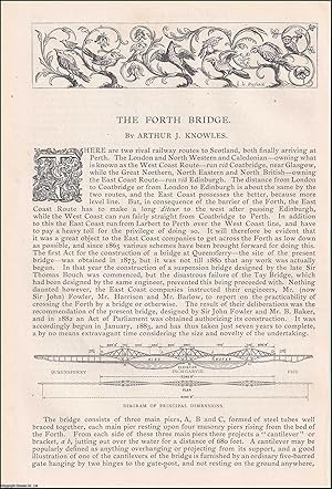 Seller image for The Forth Bridge. An original article from the English Illustrated Magazine, 1890. for sale by Cosmo Books