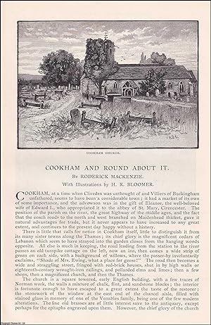 Imagen del vendedor de Cookham and Round About It. An original article from the English Illustrated Magazine, 1891. a la venta por Cosmo Books
