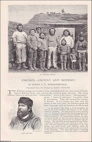 Imagen del vendedor de Eskimos, Ancient and Modern. An original article from the English Illustrated Magazine, 1892. a la venta por Cosmo Books