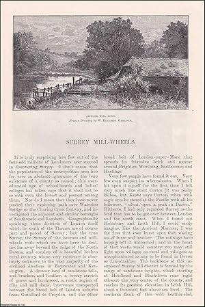 Imagen del vendedor de Surrey Mill-Wheels. An original article from the English Illustrated Magazine, 1887. a la venta por Cosmo Books