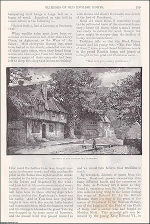 Imagen del vendedor de Penshurst, Kent; Glimpses of Old English Homes. An original article from the English Illustrated Magazine, 1888. a la venta por Cosmo Books