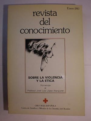 Imagen del vendedor de Sobre la violencia y la tica. Homenaje al Profesor Jos Luis Lpez Aranguren a la venta por Librera Antonio Azorn