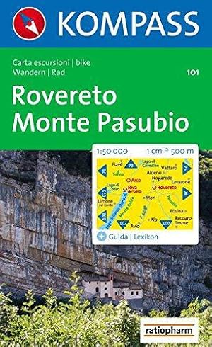 Seller image for Rovereto 101 kompass D/I Monte Pasubio: Wandelkaart 1:50 000 for sale by WeBuyBooks