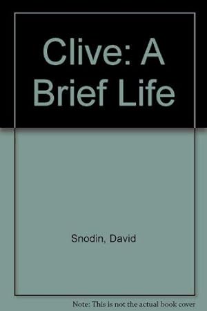 Bild des Verkufers fr Clive: A Brief Life zum Verkauf von WeBuyBooks