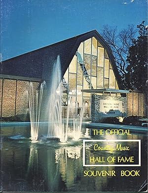 Bild des Verkufers fr The Official Souvenir Book for the Country Music Hall of Fame 1974 zum Verkauf von Warren Hahn