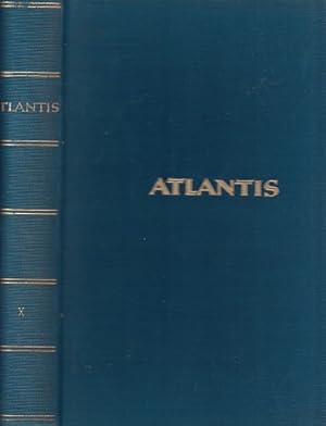 Atlantis - Länder, Völker, Reisen. Jahrgang X. Heft 1 bis 12 in einem Band (vollständig).