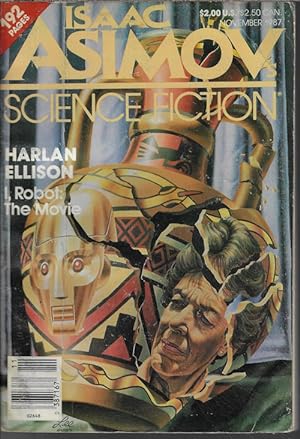 Imagen del vendedor de Isaac ASIMOV'S Science Fiction: November, Nov. 1987 ("I, Robot") a la venta por Books from the Crypt