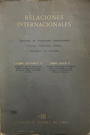Relaciones Internacionales. Repertorio de Instrumentos Internacionales, Práctica diplomática chil...
