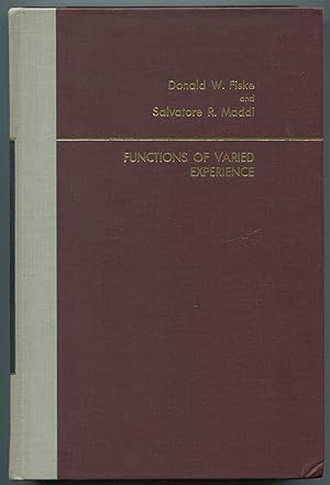 Immagine del venditore per Functions of Varied Experience venduto da Between the Covers-Rare Books, Inc. ABAA