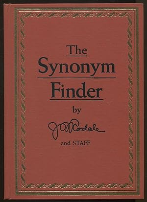 Bild des Verkufers fr The Synonym Finder zum Verkauf von Between the Covers-Rare Books, Inc. ABAA