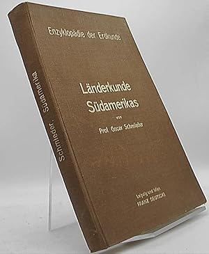 Seller image for Enzyklopdie der Erdkunde Lnderkunde Sdamerikas for sale by Antiquariat Unterberger