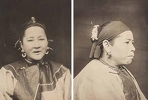 Bild des Verkufers fr [Chinese Women: pair of photographic portraits.] zum Verkauf von Asia Bookroom ANZAAB/ILAB